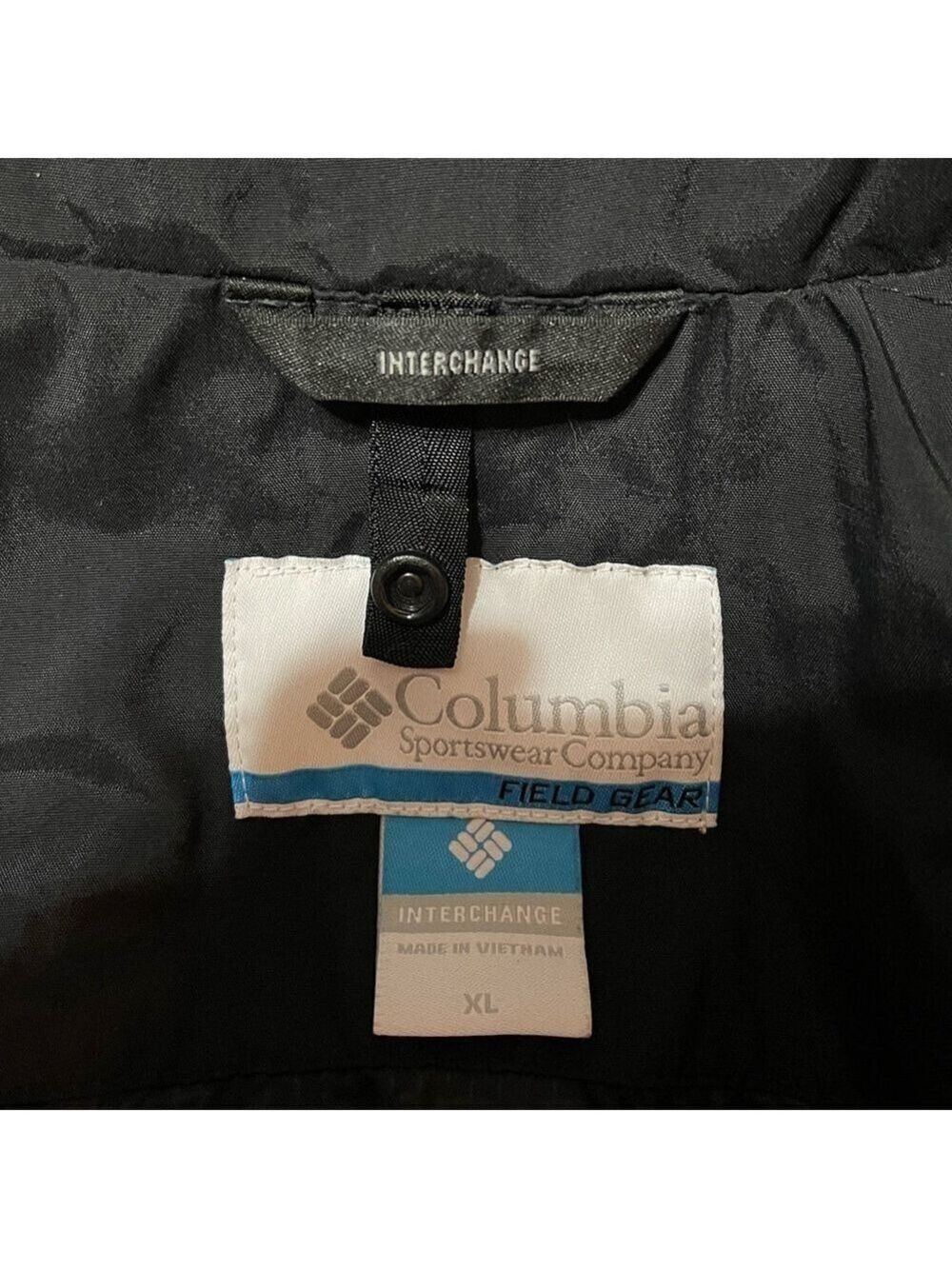 Columbia Interchange Field Gear Full Zip Light Jacket Men’s XL Waterproof - Picture 8 of 9